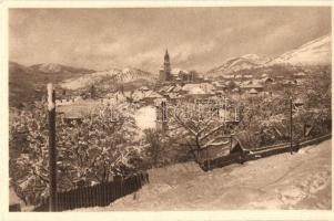 Körmöcbánya, Kremnitz, Kremnica - 16 darabos régi városképes lap sorozat / 16 pre-1945 town-view postcards serie