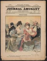 1904 Journal Amusant, journal humoristique Nr. 261 - francia nyelvű vicclap, illusztrációkkal, 16p / French humor magazine