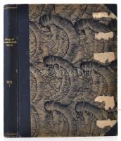 1933 Magyar Úriasszonyok Lapja, X. évf. 1-18. sz. Szerk.: Kertész Béla. Kopottas félvászon-kötésben