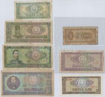 Románia 1966. 1L-100L (7xklf) T:III,III- Romania 1966. 1 Leu - 100 Lei (7xdiff) C:F,VG