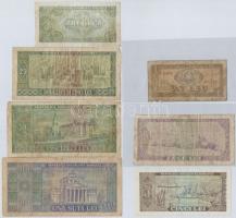 Románia 1966. 1L-100L (7xklf) T:III,III-
Romania 1966. 1 Leu - 100 Lei (7xdiff) C:F,VG