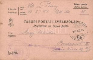 1914 Péchy Kálmán leendő altábornagy tábori levelezőlapja
