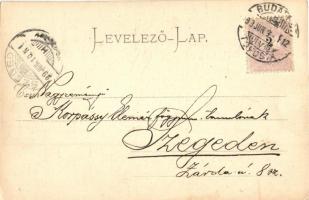 1899 Budapest VI. Andrássy út, üzletek (EK)