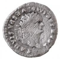 Római Birodalom / Róma / Vespasianus 69-79. Denár Ag (2,41g) T:3 hajlott, ü. Roman Empire / Rome / Vespasian 69-79. Denarius Ag T CAESAR IMP VESPASIANVS / COS - V (2,41g) C:F bent, ding RIC II 191.