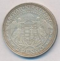 1937. 2P Ag "Madonna" T:1-,2 patina
Adamo P7