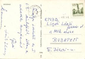 1973 Novák Ilona olimpiai bajnok (és mások) aláírása képeslapon