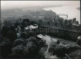 ccav 1970 Esztergom, 2 db jelzetlen fotó, 16×22 cm