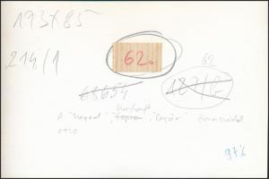 A Szeged őrnaszád, a Magyar Királyi Folyamőrség hajója díszfelvonuláson, az 1980-as években eredeti ...