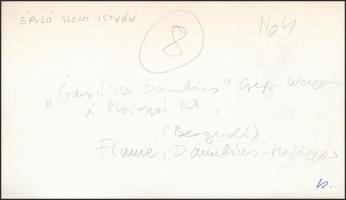 A Ganz Danubius fiumei hajógyárában készülő Szent István csatahajó építése, az 1980-as években erede...