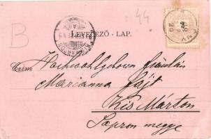 1899 Örkénytábor (Táborfalva), Officiers-Pavillon / Tiszti pavilon, művészlap (EK)