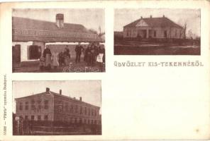 Kisterenye, Kis-Terenne (Bátonyterenye); Kisterenye és Vidéke Fogyasztási Szövetkezet üzlete, kastély, kúria. Pátria nyomása (EK)