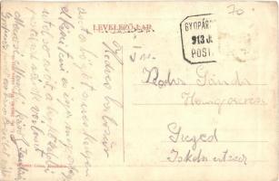 Gyopáros, Kerek tó, fürdőzők. W. L. Bp. 7503-50. Wigner Géza kiadása (EK)