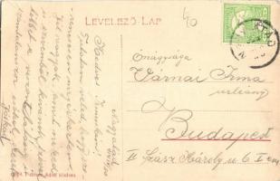 Nagyatád, Korona szálloda. 2603. Politzer Adolf kiadása