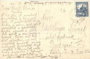 1931 Budapest XVI. Árpádföld, Árpád-telep; Szent Anna templom, photo