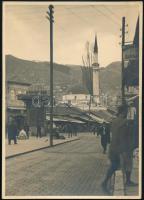 cca 1930-1940 Szarajevó, főmecset, hátoldalon feliratozott fotó, 17,5×12,5 cm / Sarajevo, Tsars Mosque, photo