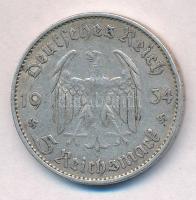 Német Harmadik Birodalom 1934G 5M Ag "Náci hatalom első évfordulója" T:2,2-
German Third ...