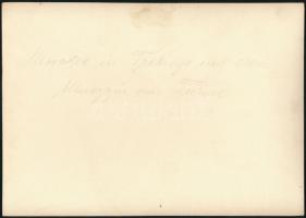 cca 1930-1940 Trebinje, mecset és üzlet, hátoldalon feliratozott fotó, 12×17 cm / Trebinje, mosque, ...