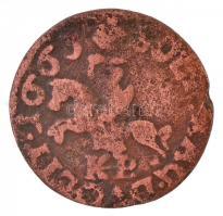 Lengyel Királyság / Litvánia 1663TLB Solidus Cu "II. János Kázmér" T:2-,3
Poland / Lithua...