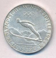 Ausztria 1964. 50Sch Ag IX. Téli Olimpia Innsbruck T:2 Austria 1964. 50 Schilling Ag Winter Olympics Insbruck C:XF Krause KM#2896