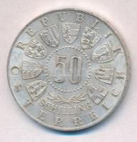 Ausztria 1964. 50Sch Ag "IX. Téli Olimpia Innsbruck" T:2 Austria 1964. 50 Schilling Ag &qu...