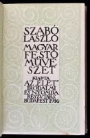 Szabó László: Magyar festőművészet. Bp., 1916, Élet. Kiadói egészvászon-kötés, foltos