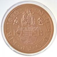 DN "Magyar aranypénzek utánveretben - Ferenc József milleniumi aranytallér 1896" aranyozot...