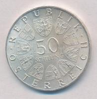 Ausztria 1965. 50Sch Ag "600 éves a Bécsi Egyetem" T:1-,2 
Austria 1965. 50 Schilling Ag ...