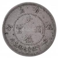 Kína / Kiauchau / Német megszállás 1909. 5c Cu-Ni T:2
China / Kiau Chau / German occupation 1909. 5...