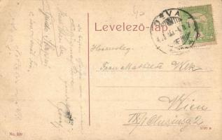 Déva, Deva; Megyeháza. W. L. (?) No. 509. / county hall (kis szakadás / small tear)