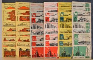 Kb. 1200-1400 db főleg szovjet gyufacímke, mappába rendezve