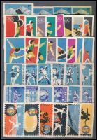 Kb. 1200-1400 db főleg szovjet gyufacímke, mappába rendezve