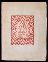 Dante: Az új élet. Fordította Ferenczi Zoltán. Bevezetéssel ellátta Berzeviczy Albert. Rossetti Dant...