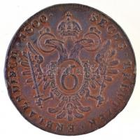 1800S 6kr Cu "I. Ferenc" T:2 ph.
Huszár: 2021., Unger III.: 1399.d