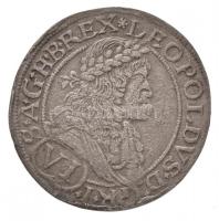 Ausztria 1676. 6kr Ag I. Lipót (2,57g) T:2 Austria 1676. 6 Kreuzer Ag Leopold I (2,57g) C:XF Krause KM#1185