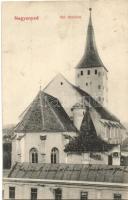 Nagyenyed, Aiud; Református templom. Lázár Adolf utóda kiadása / Calvinist church