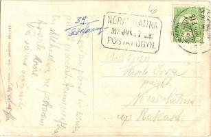 Mehádia, Látkép, vasúti híd. W. L. Bp. 1495. / general view, railway bridge (EK)