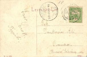 Mehádia, Látkép, templom. W. L. Bp. 1494. / general view, church (EB)