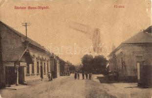 Marosillye, Ilia; Fő utca, üzletek. W. L. 3122. / main street, shops (EK)