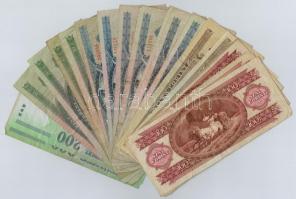 20db-os vegyes magyar forint bankjegy tétel T:III,III-