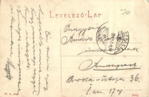 Őscsanád, Németcsanád, Marosvár, Cenadu Vechi (Nagycsanád, Cenad); Fő utca, üzlet. W. L. 1348. / mai...