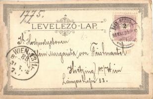 1898 Nagyszombat, Tyrnau, Trnava; Ferenc József tér, Gimnázium és Árvaház, Alsó Hosszú utca, Nagy La...