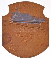 DN "Dobó István Gimnázium és Erdészeti Szakközépiskola" zománcozott jelvény (27,5x33mm) T:...