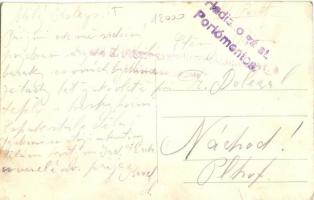 Komárom, Komráno; Paptelek puszta, laktanya (?), kantin / military barracks, cantine + Hadiszolgálat...