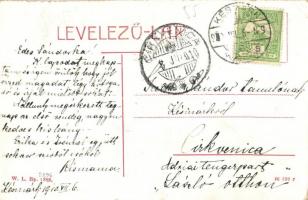 Késmárk, Kezmarok; Thököly vár. W. L. Bp. 2896. / castle (EK)