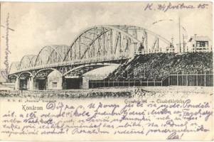 Komárom, Komárno; Erzsébet híd. E. D. 41. Pannonia / bridge