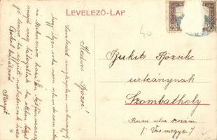 Rohonc, Rechnitz, Rohunac; Szájbély család mauzóleuma, kastélypark. W. L. 2391. / Mausoleum der Fami...