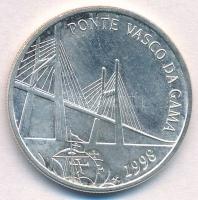 Portugália 1999. 500Esc Ag Vasco da Gama híd T:1-Portugal 1999. 500 Escudos Ag Vasco da Gama bridge C:AU Krause KM#705