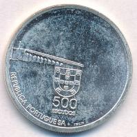 Portugália 1999. 500Esc Ag "Makaó visszatér Kínához" T:1- Portugal 1999. 500 Escudos Ag &q...