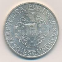Portugália 1972. 50Esc "400 éves az 'Os Lusiadas' hősi eposz" Ag T:1-
Portugal ...