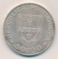 Portugália 1969. 50E Ag "Marechal Carmona" T:1- kis patina
Portugal 1969. 50 Escudos Ag &...